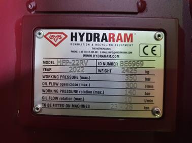 Hydraram HFP22RV Pulverizer image 6